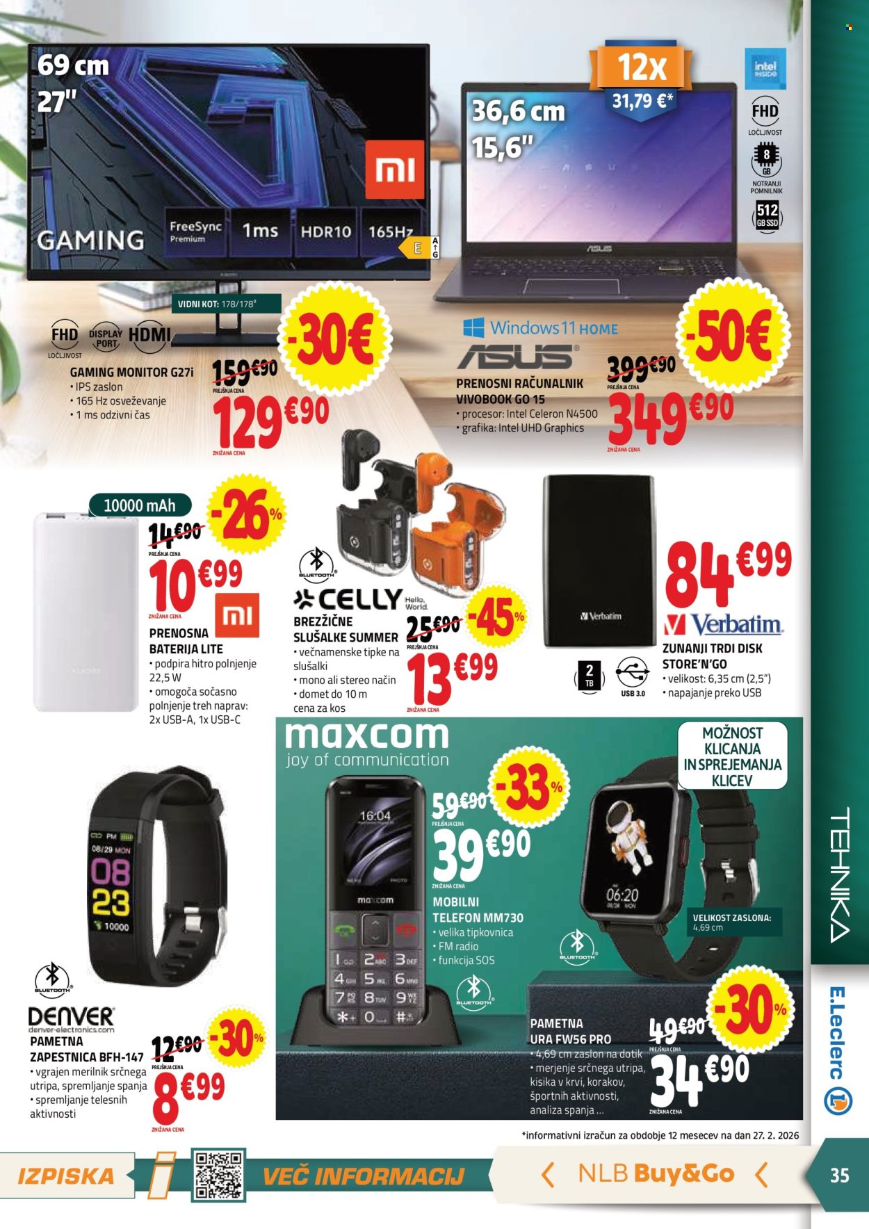 E.Leclerc katalog - 11.3.2026 - 21.3.2026. Stran 3