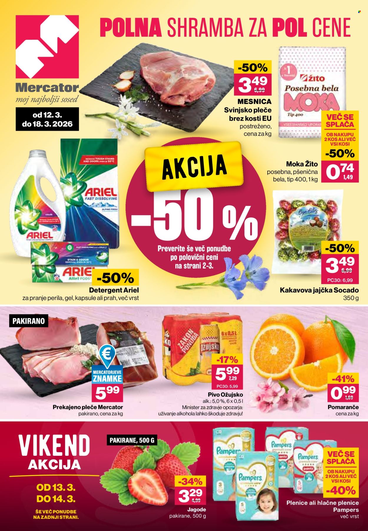 Mercator katalog - 12.3.2026 - 18.3.2026. Stran 1