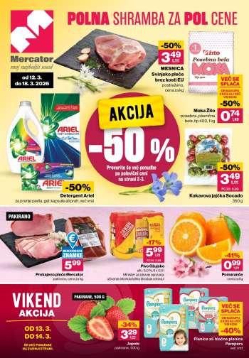Mercator katalog - 12.3.2026 - 18.3.2026.