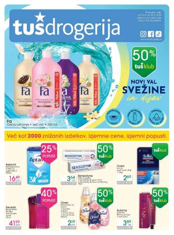 Tuš Drogeria katalog - 11.3.2026 - 28.3.2026.