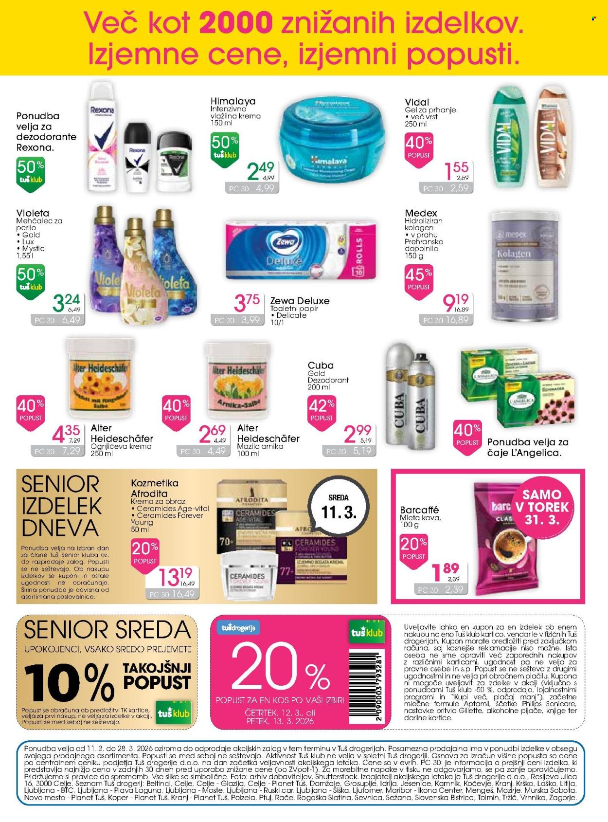 Tuš Drogeria katalog - 11.3.2026 - 28.3.2026. Stran 16