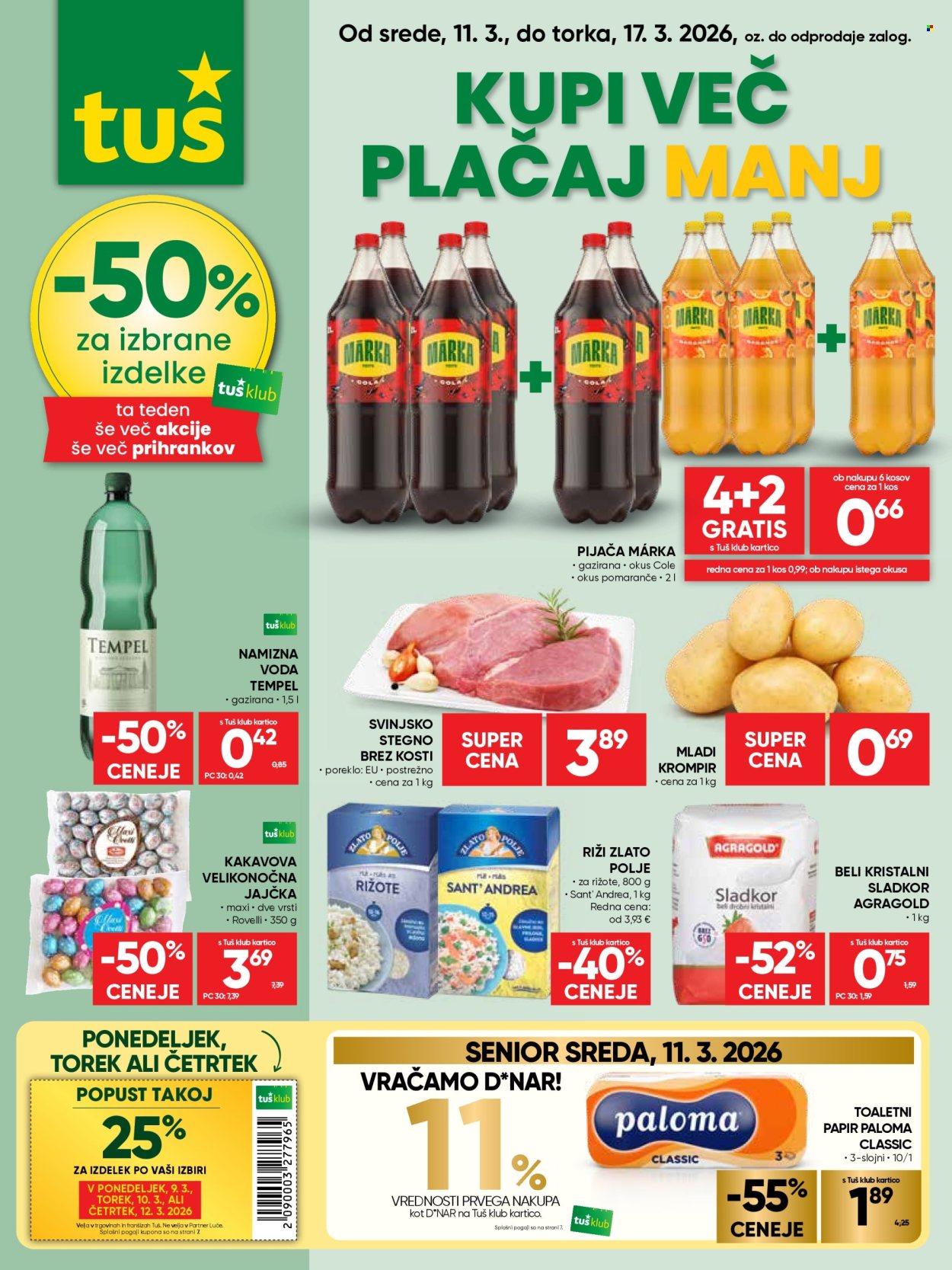 Tuš katalog - 11.3.2026 - 17.3.2026. Stran 1
