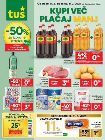 Tuš katalog - 11.3.2026 - 17.3.2026.