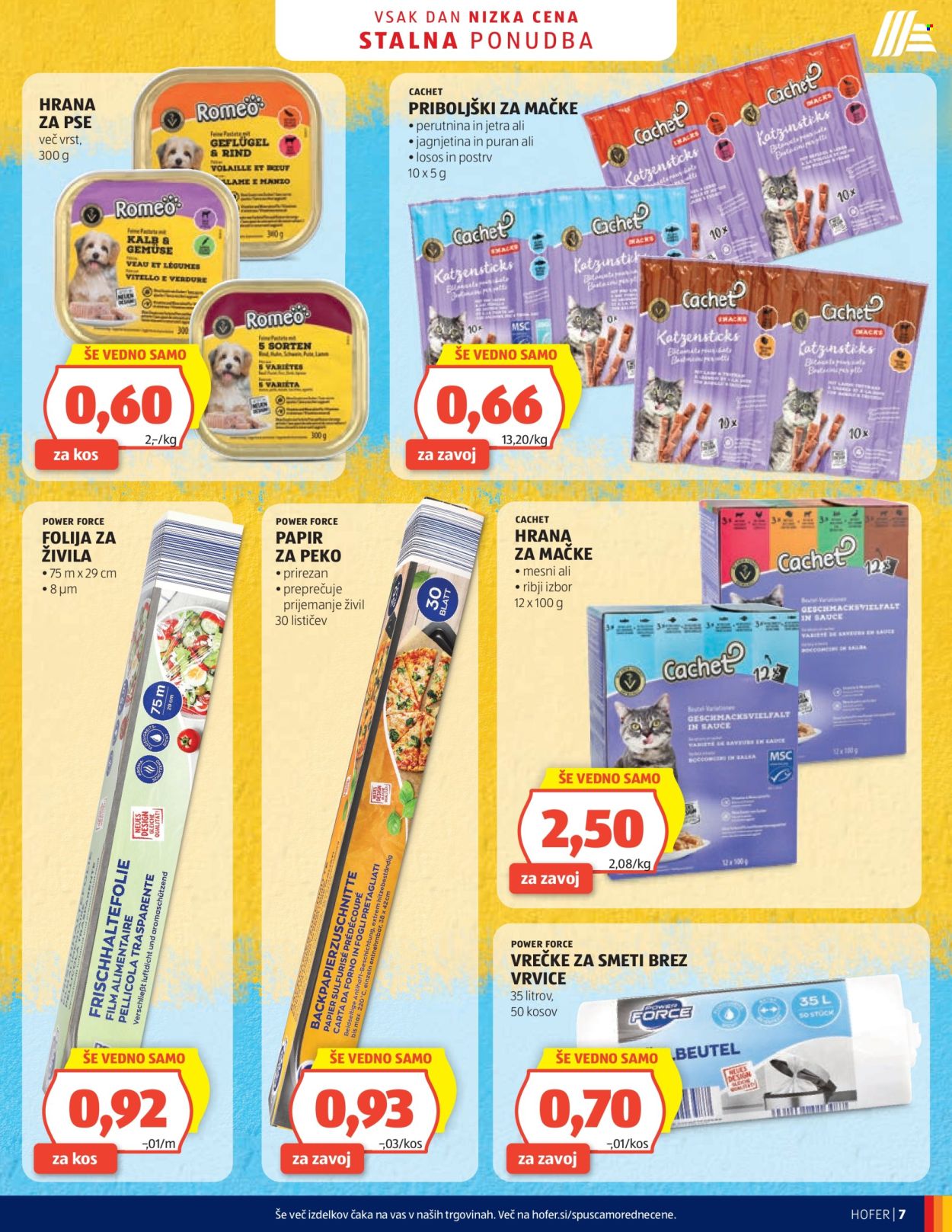 Hofer katalog - 11.3.2026 - 19.3.2026. Stran 7