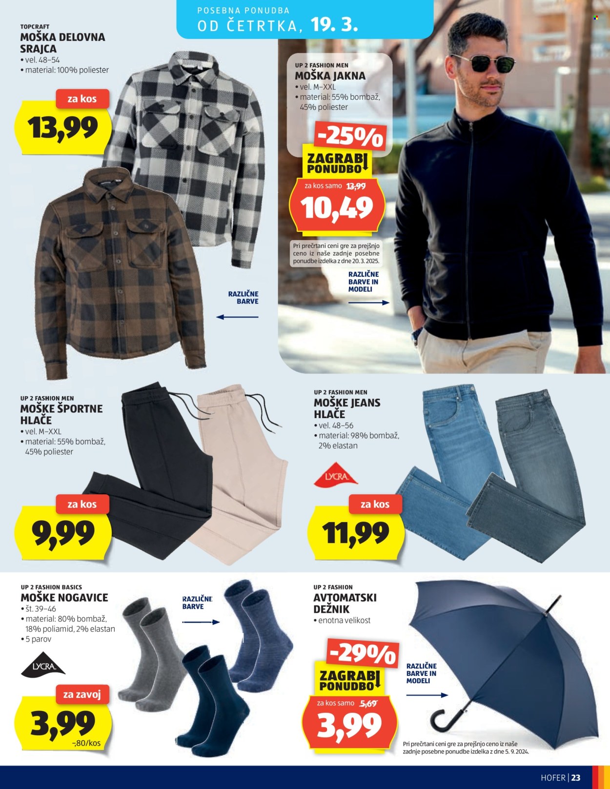 Hofer katalog - 11.3.2026 - 19.3.2026. Stran 23