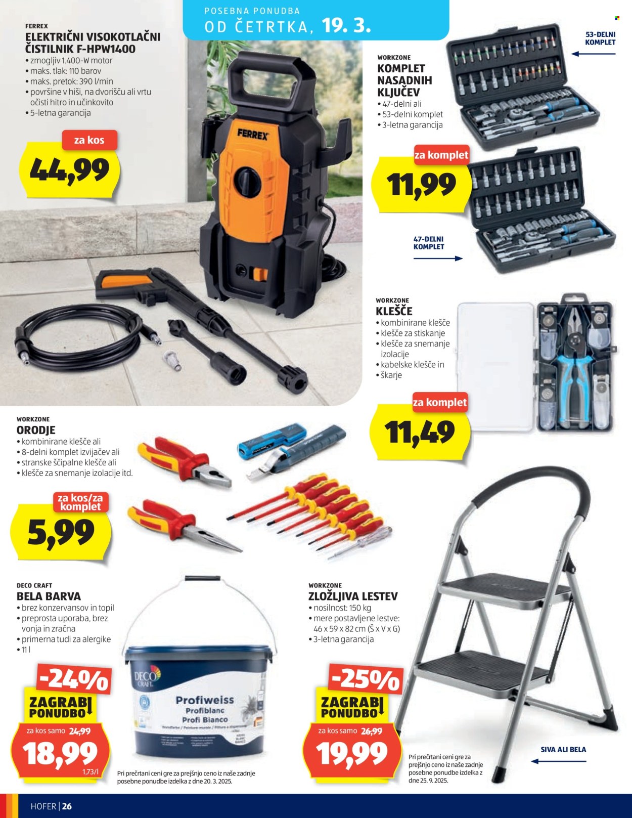 Hofer katalog - 11.3.2026 - 19.3.2026. Stran 26