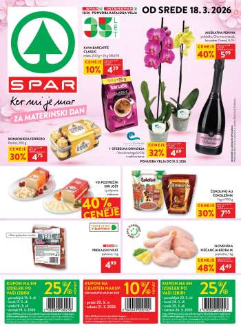 SPAR katalog - 18.3.2026 - 31.3.2026.