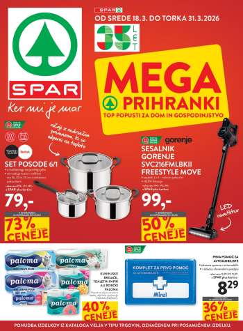 SPAR katalog - 18.3.2026 - 31.3.2026.