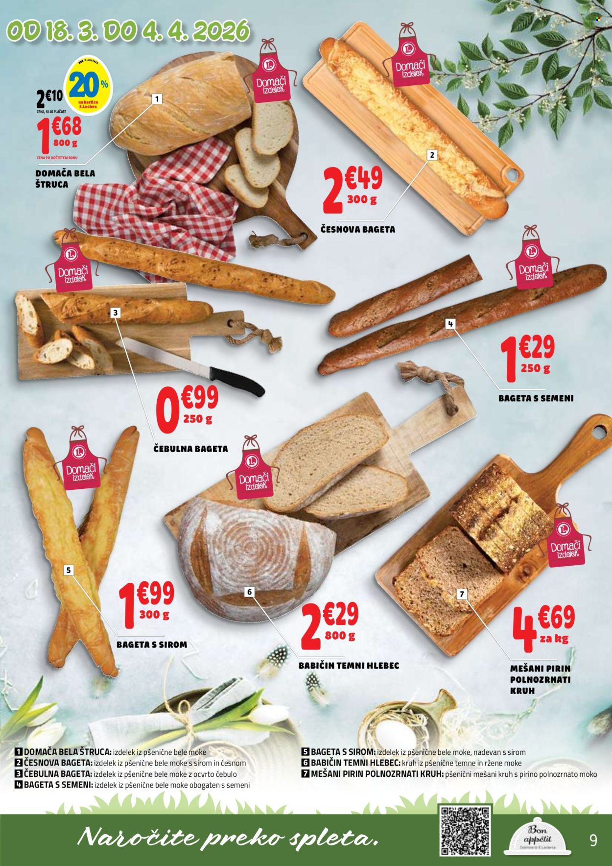 E.Leclerc katalog - 18.3.2026 - 28.3.2026. Stran 9