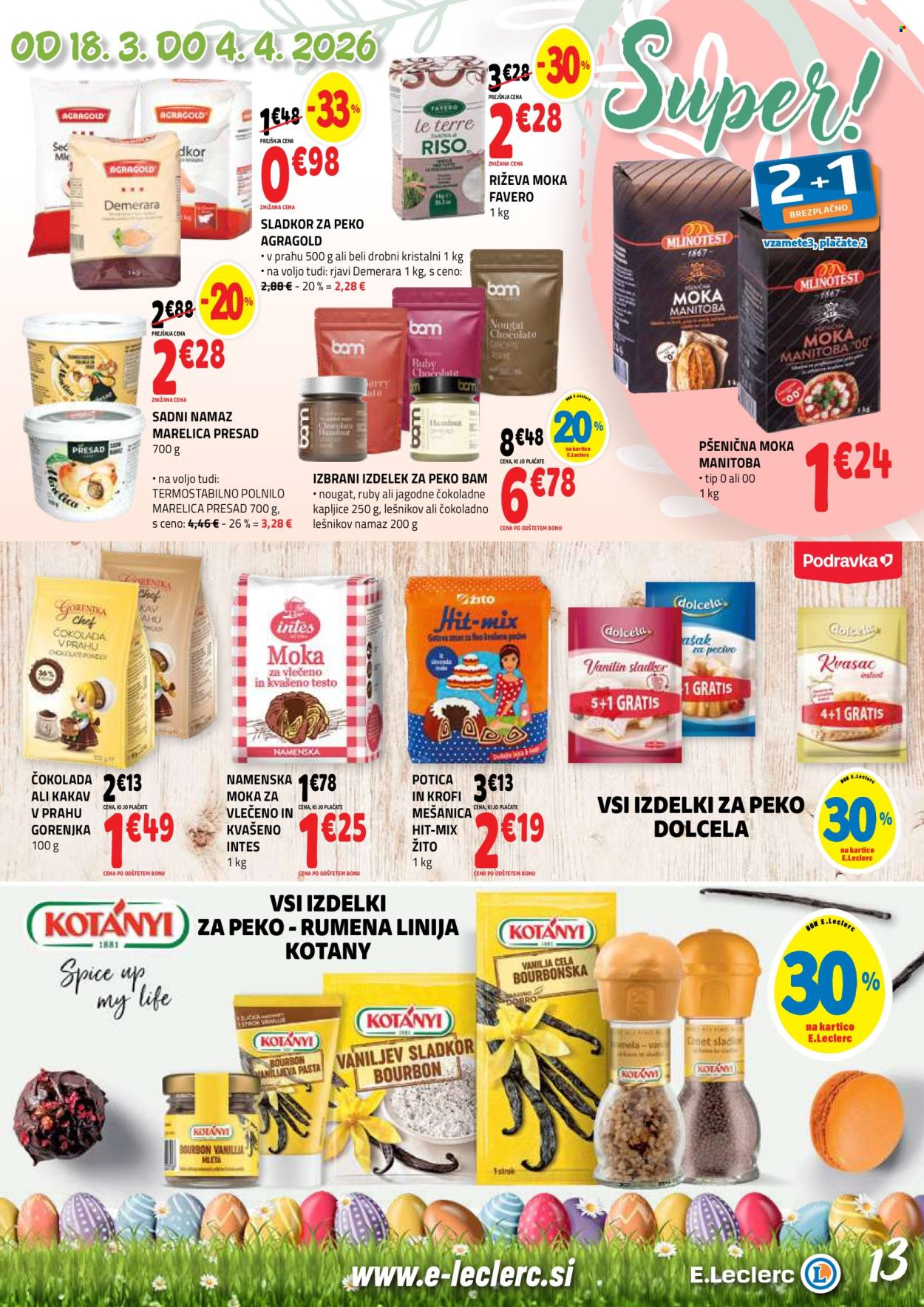 E.Leclerc katalog - 18.3.2026 - 28.3.2026. Stran 13