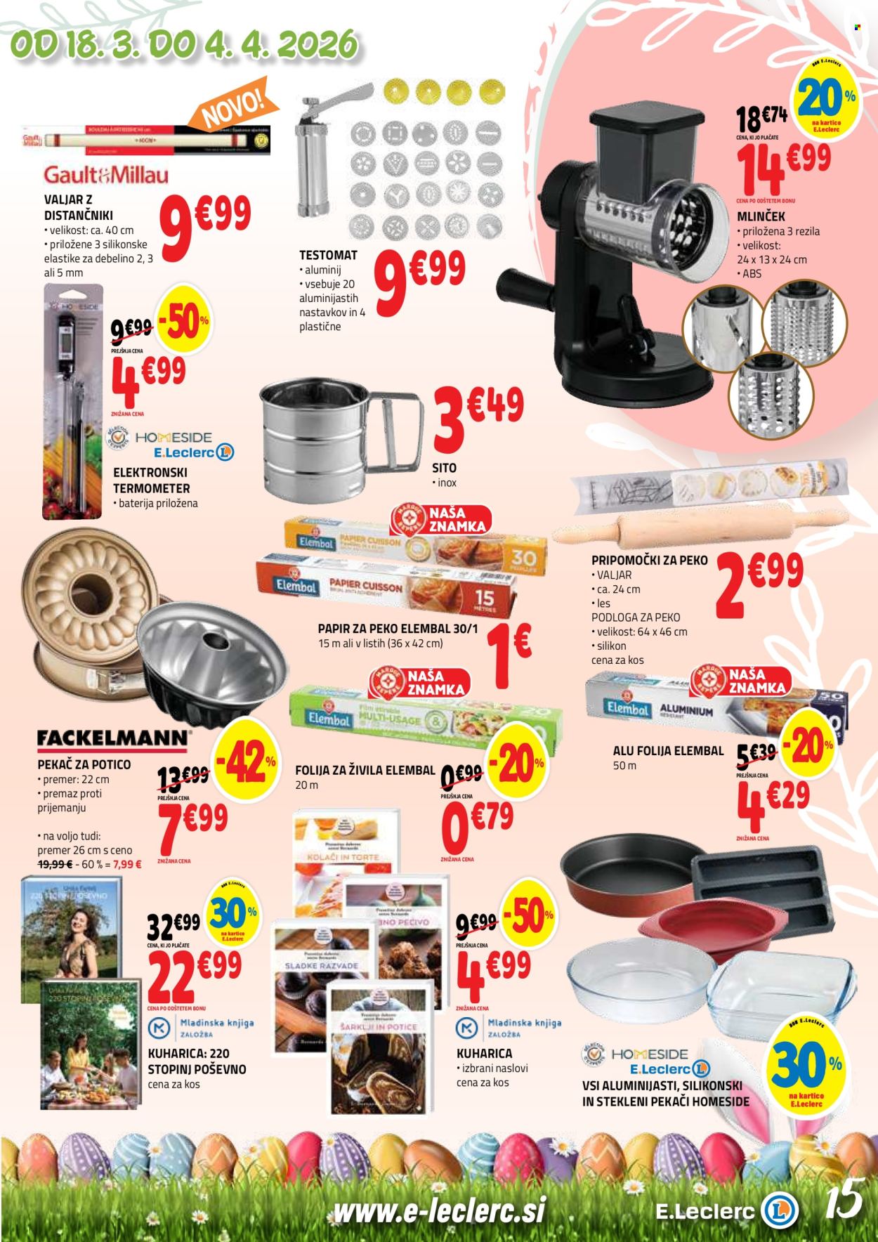 E.Leclerc katalog - 18.3.2026 - 28.3.2026. Stran 15