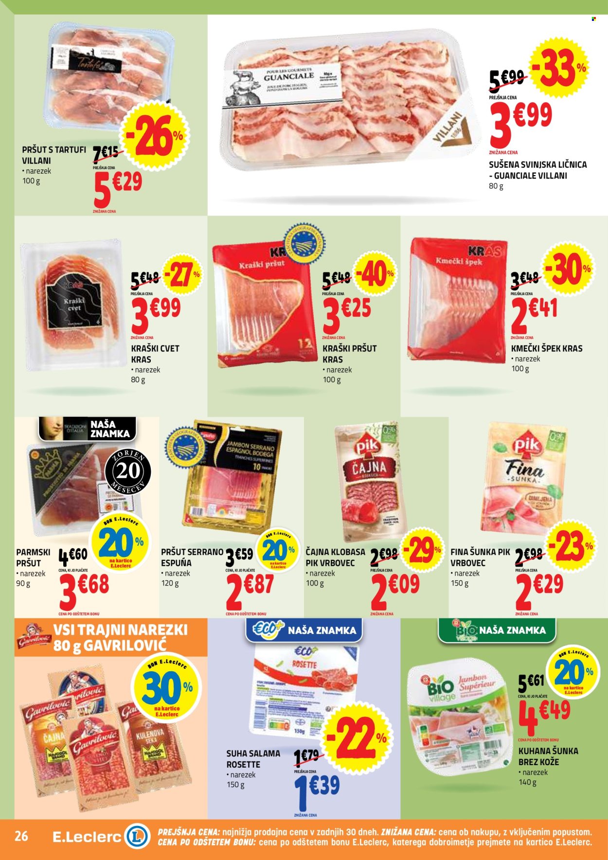 E.Leclerc katalog - 18.3.2026 - 28.3.2026. Stran 26