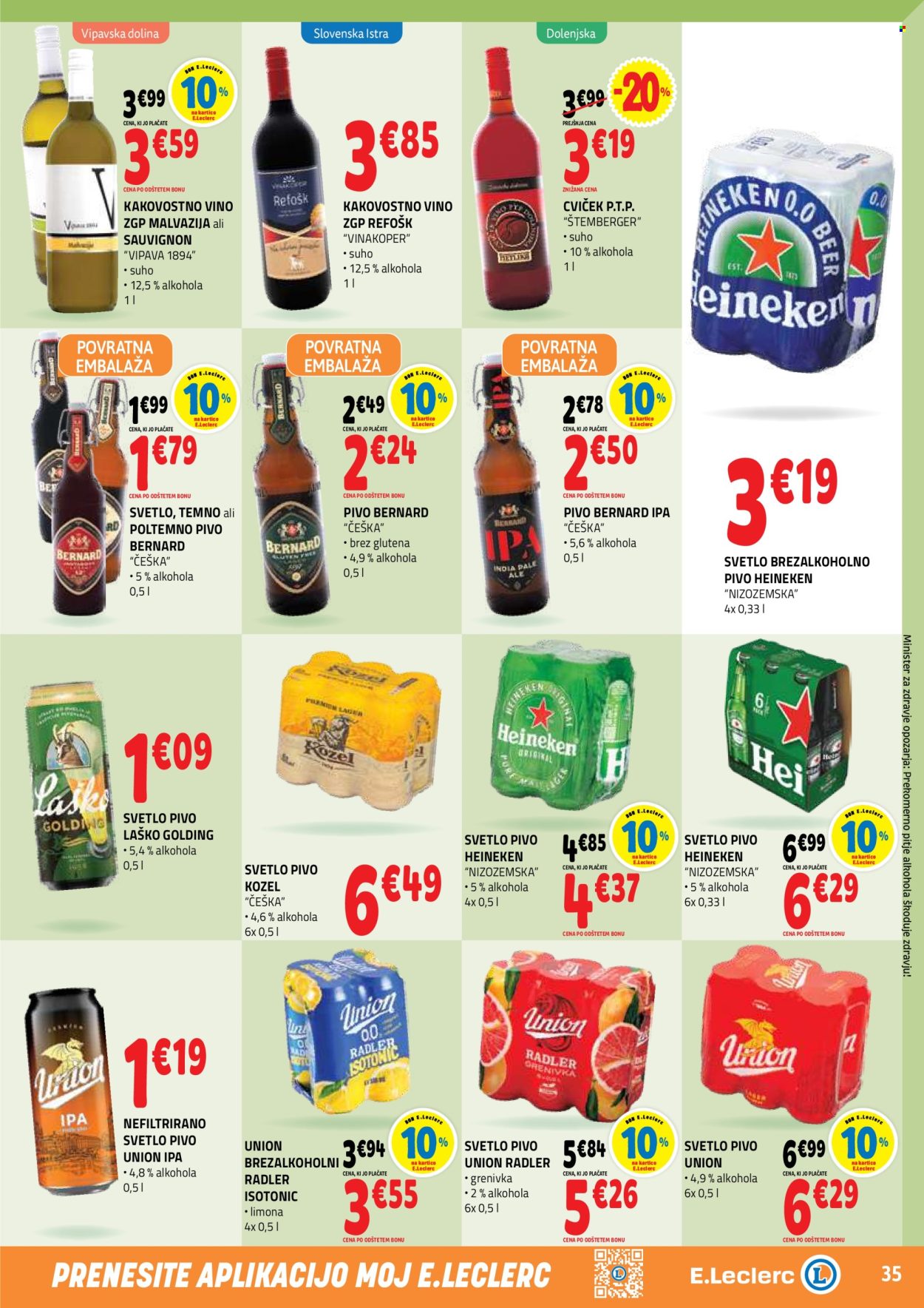 E.Leclerc katalog - 18.3.2026 - 28.3.2026. Stran 35