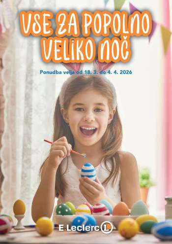 E.Leclerc katalog - 18.3.2026 - 4.4.2026.