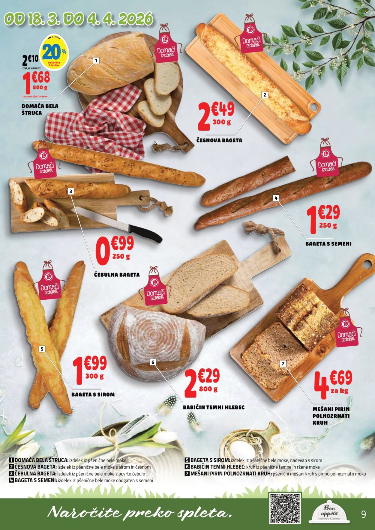 E.Leclerc katalog - 18.3.2026 - 4.4.2026. Stran 9