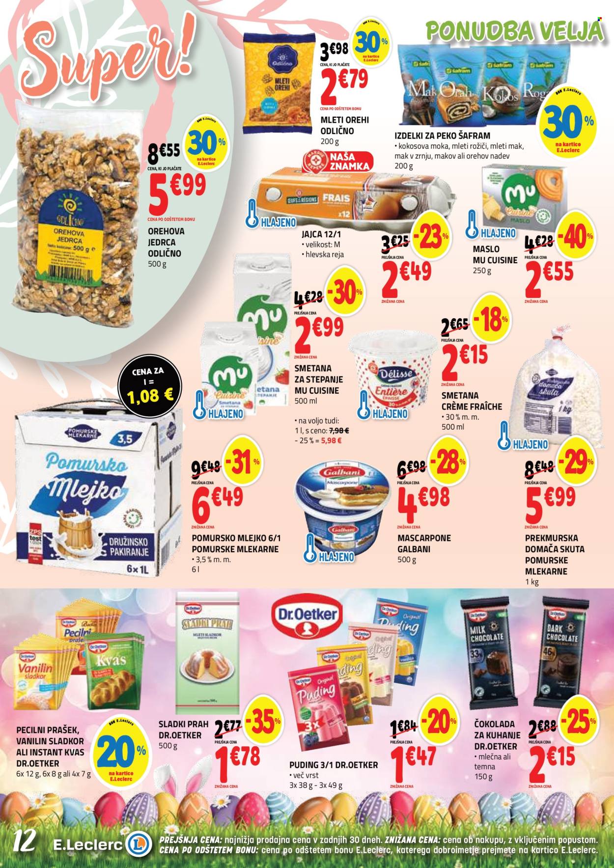 E.Leclerc katalog - 18.3.2026 - 4.4.2026. Stran 12
