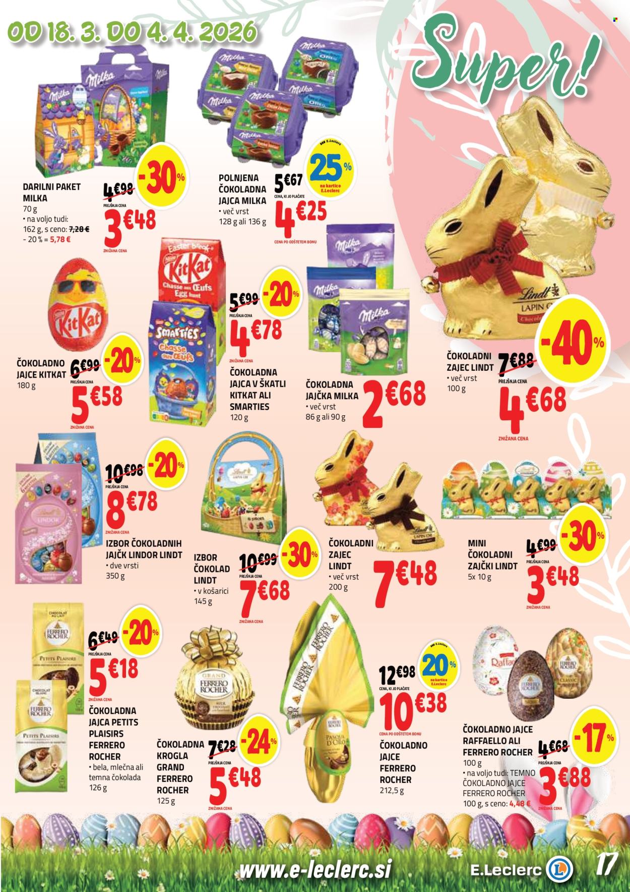 E.Leclerc katalog - 18.3.2026 - 4.4.2026. Stran 17
