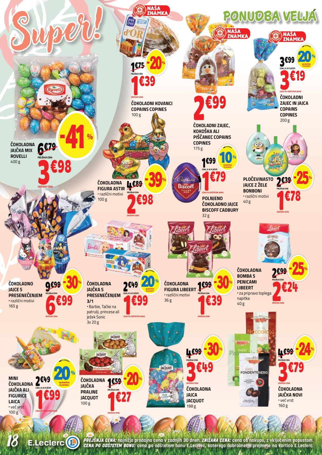 E.Leclerc katalog - 18.3.2026 - 4.4.2026. Stran 18