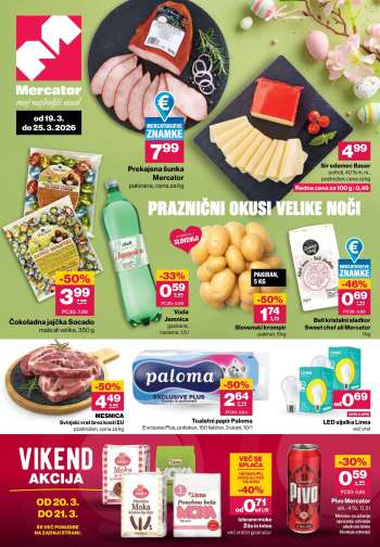 Mercator katalog - 19.3.2026 - 25.3.2026.
