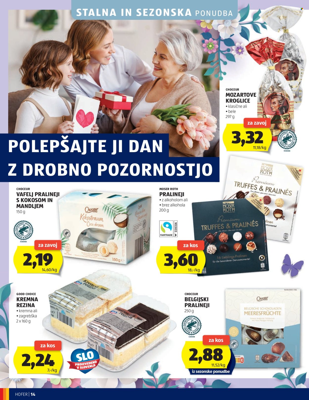 Hofer katalog - 18.3.2026 - 26.3.2026. Stran 14