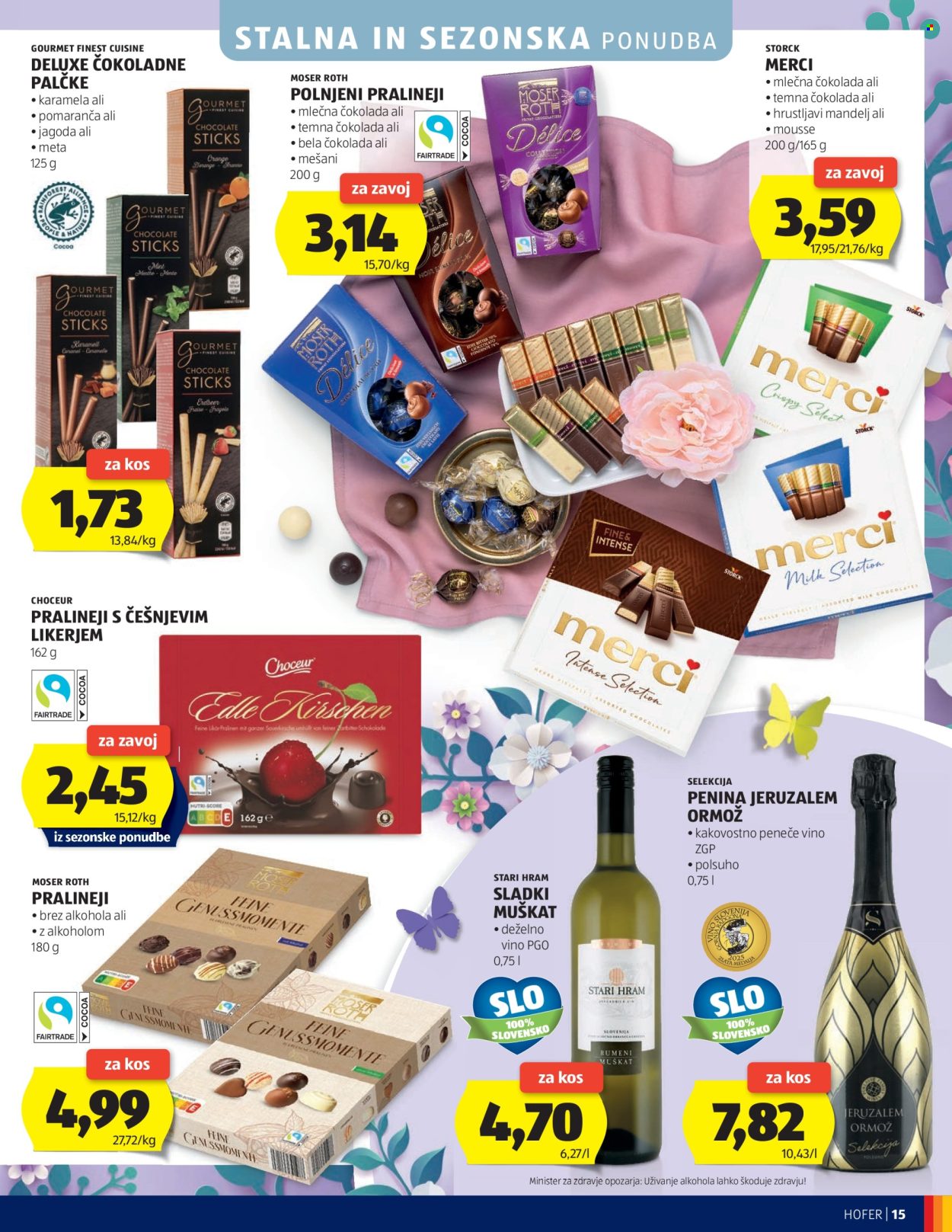 Hofer katalog - 18.3.2026 - 26.3.2026. Stran 15