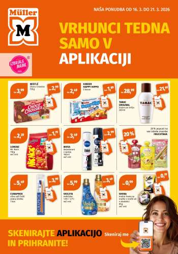 Müller katalog - 16.3.2026 - 21.3.2026.