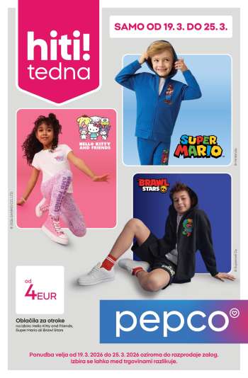 Pepco katalog - 19.3.2026 - 25.3.2026.