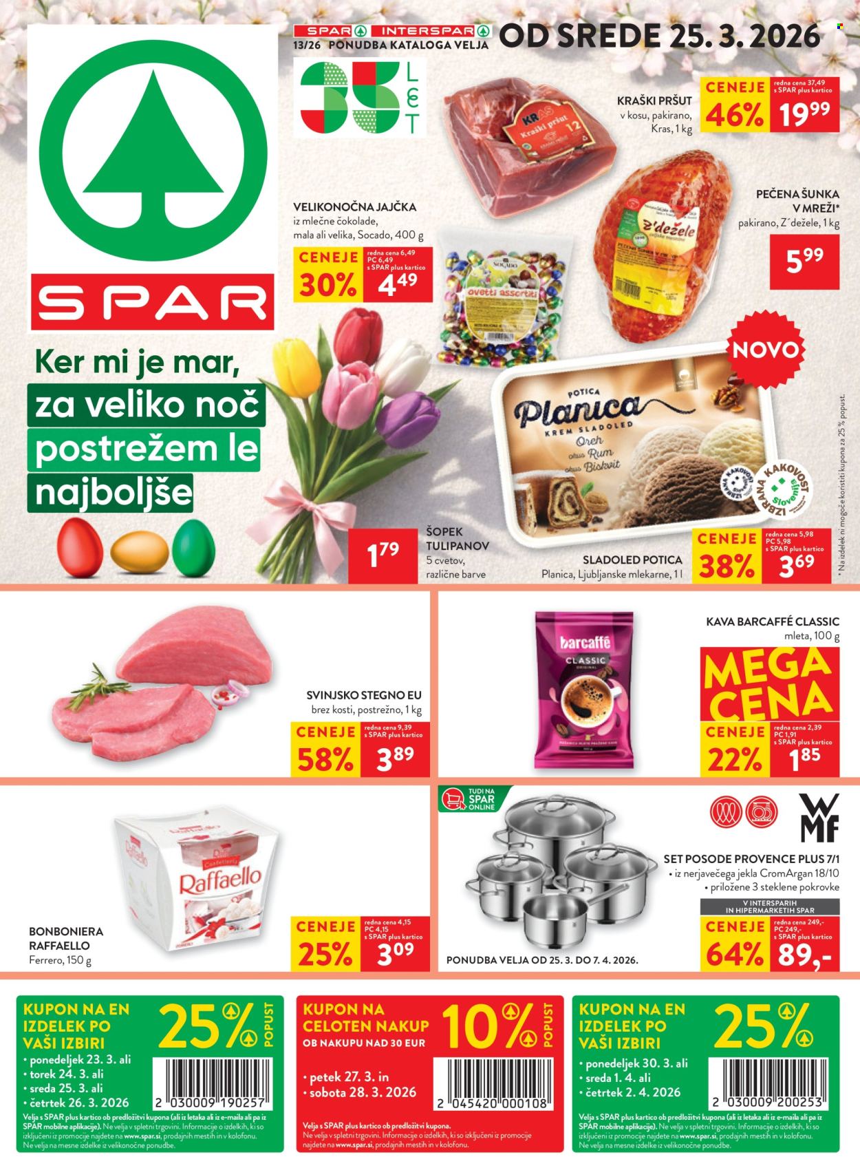 SPAR katalog - 25.3.2026 - 7.4.2026. Stran 1