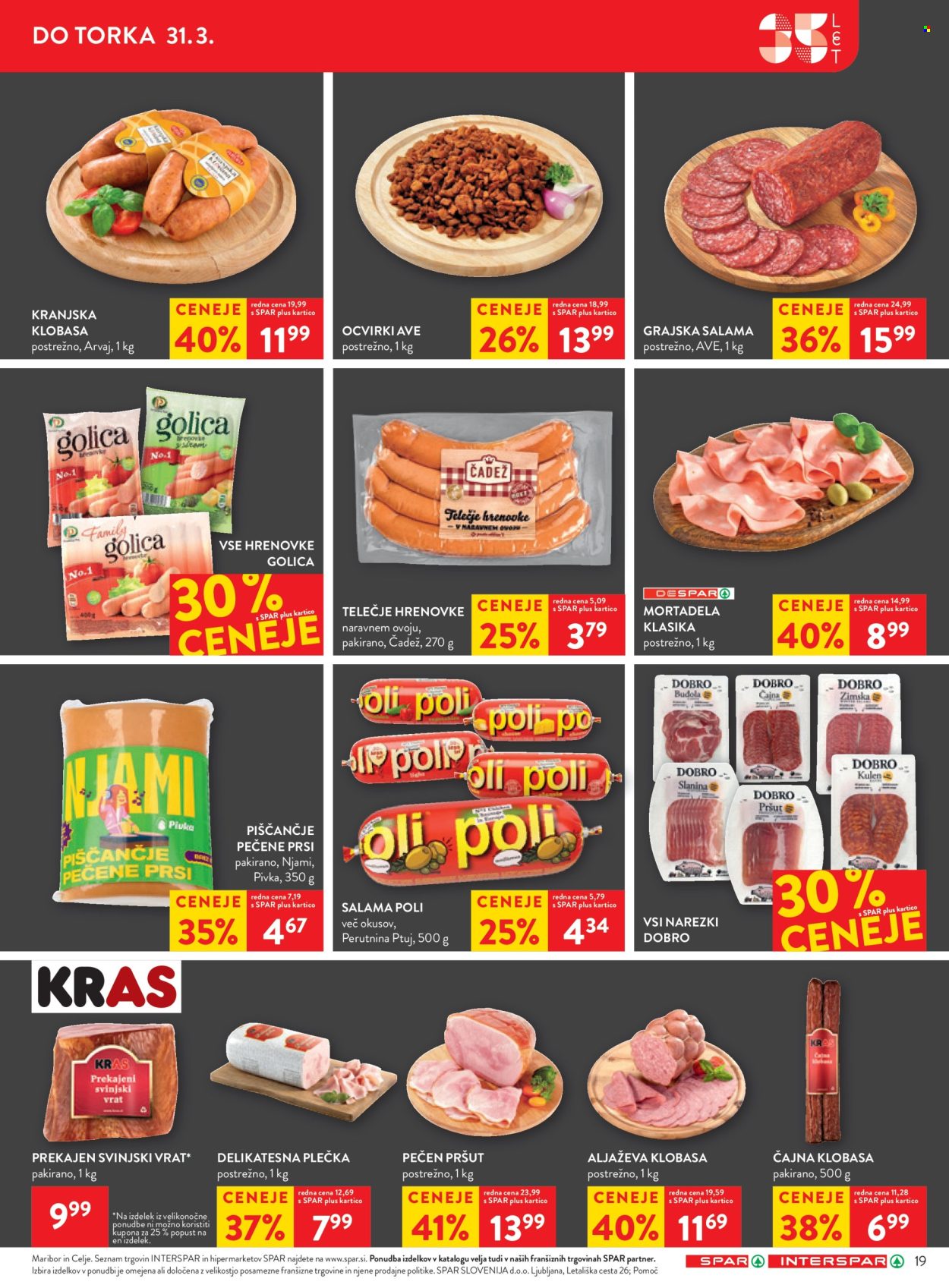 SPAR katalog - 25.3.2026 - 7.4.2026. Stran 21