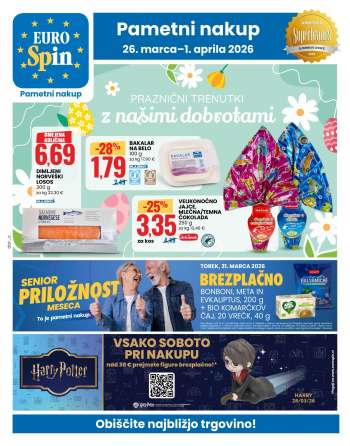EuroSpin katalog - 26.3.2026 - 1.4.2026.