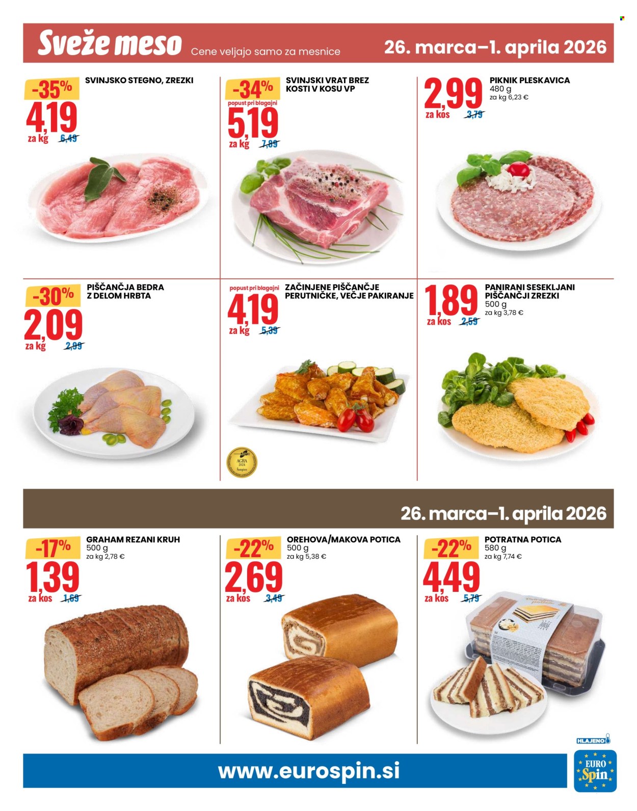 EuroSpin katalog - 26.3.2026 - 1.4.2026. Stran 17
