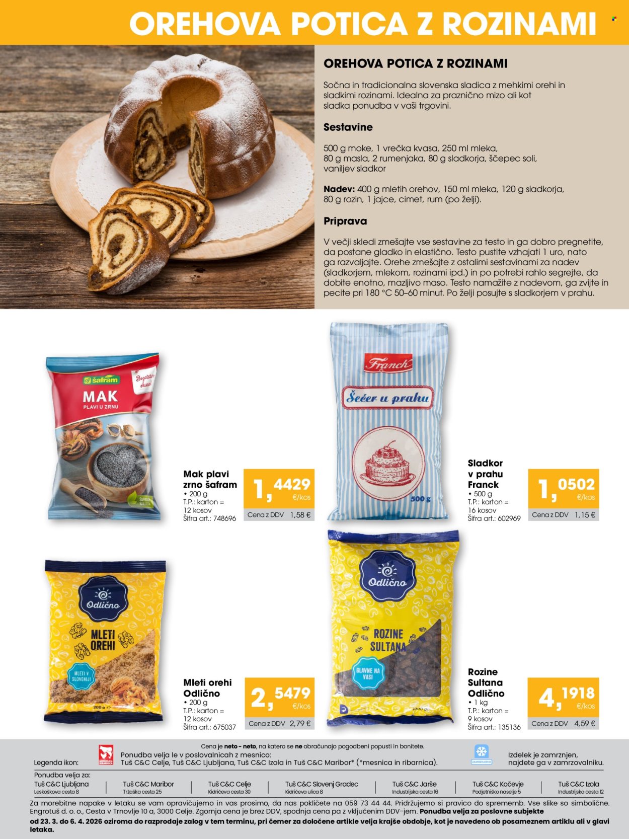 Tuš Cash & Carry katalog - 23.3.2026 - 6.4.2026. Stran 4