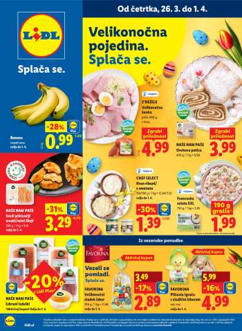 Lidl katalog - 26.3.2026 - 1.4.2026.