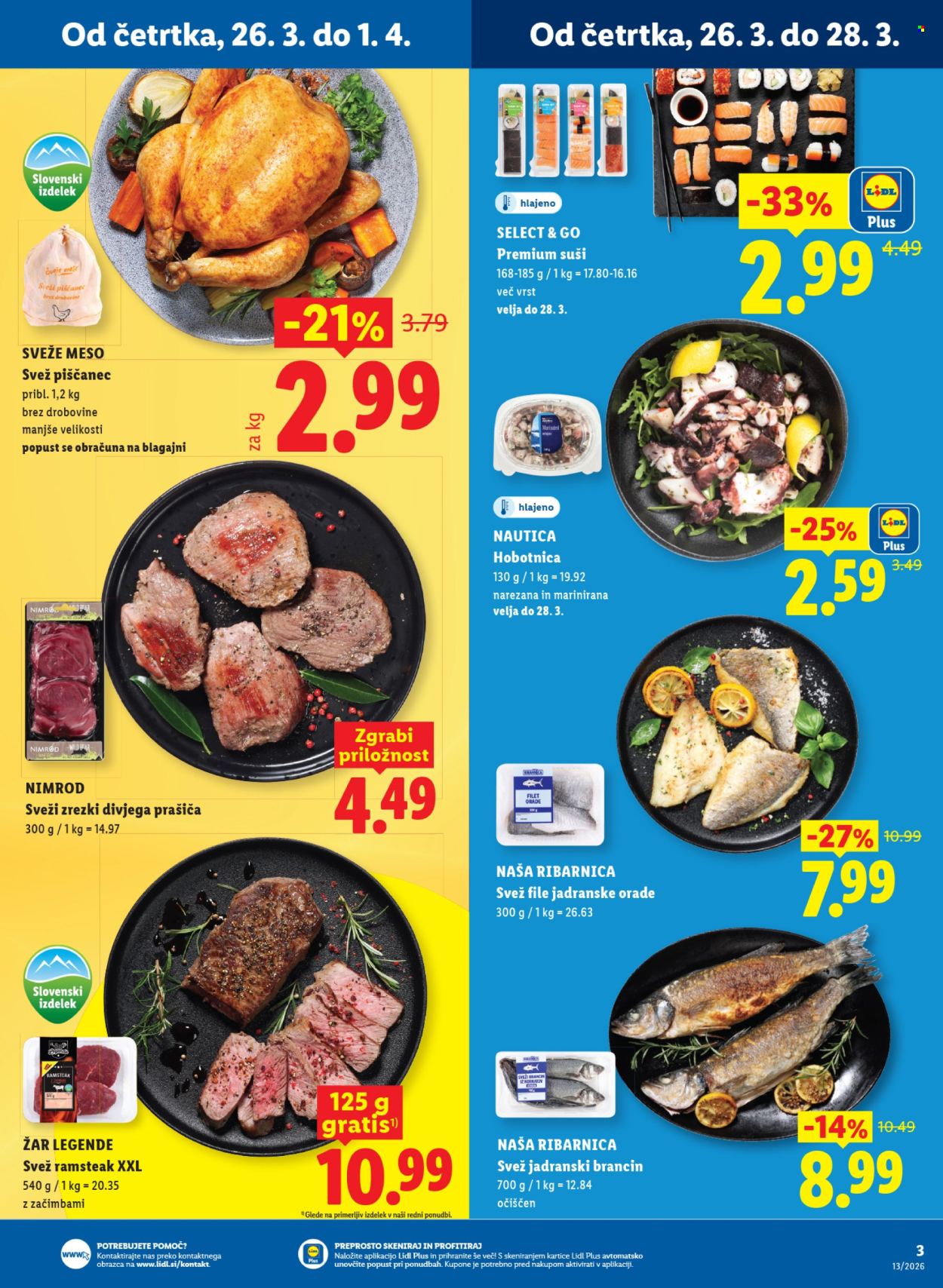 Lidl katalog - 26.3.2026 - 1.4.2026. Stran 3