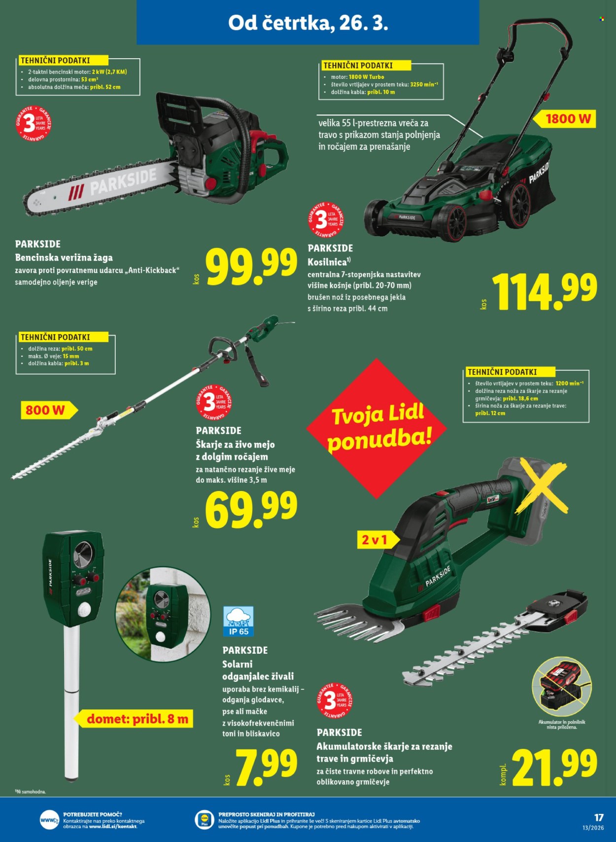 Lidl katalog - 26.3.2026 - 1.4.2026. Stran 27