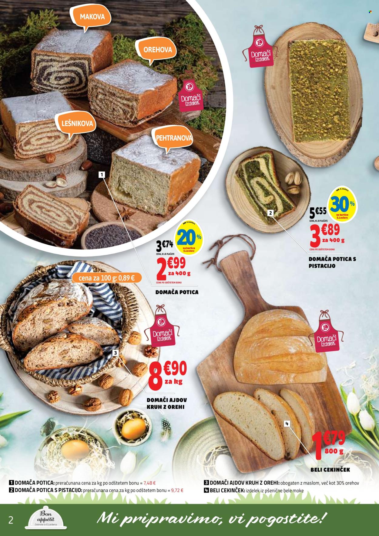E.Leclerc katalog - 25.3.2026 - 4.4.2026. Stran 2
