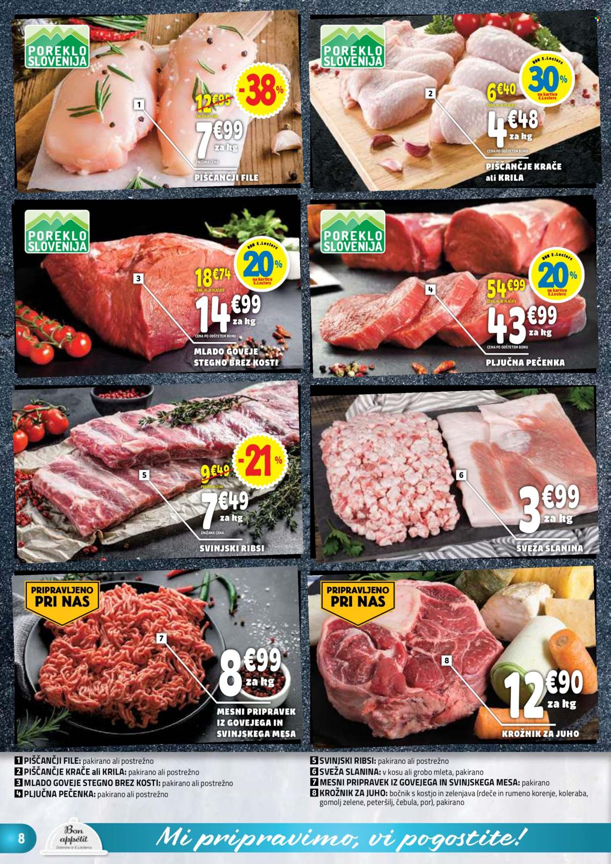 E.Leclerc katalog - 25.3.2026 - 4.4.2026. Stran 8