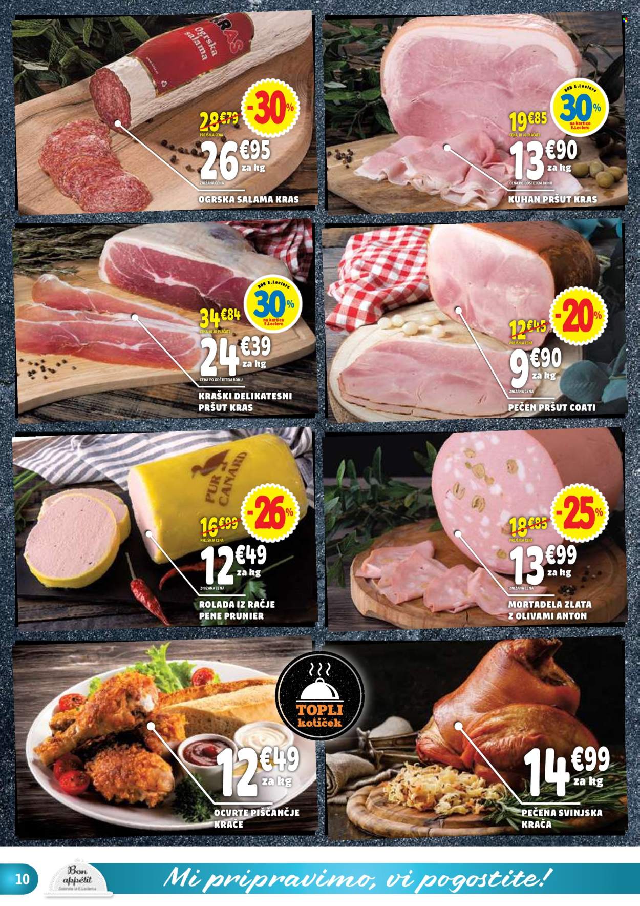 E.Leclerc katalog - 25.3.2026 - 4.4.2026. Stran 10