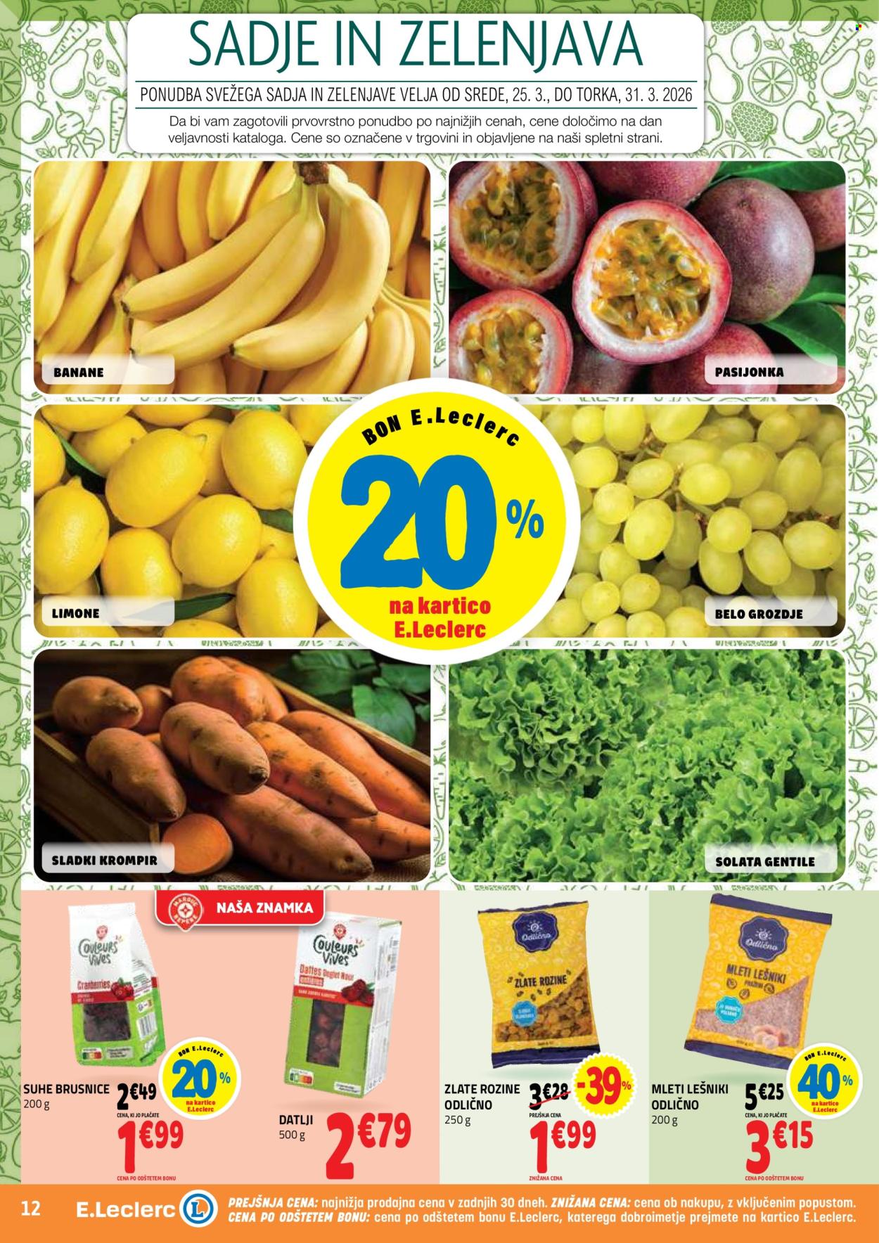 E.Leclerc katalog - 25.3.2026 - 4.4.2026. Stran 12