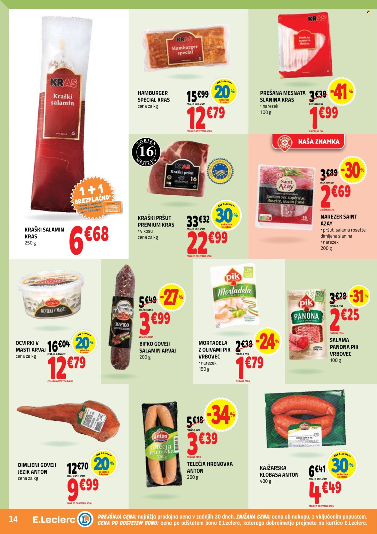 E.Leclerc katalog - 25.3.2026 - 4.4.2026. Stran 14