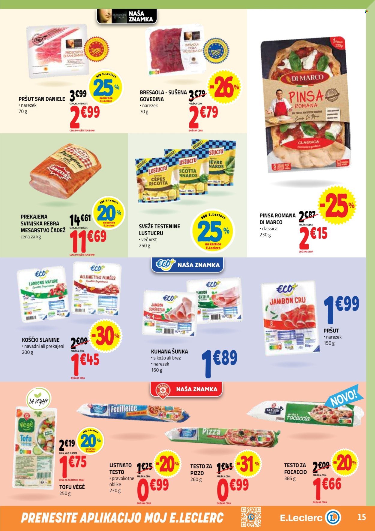 E.Leclerc katalog - 25.3.2026 - 4.4.2026. Stran 15