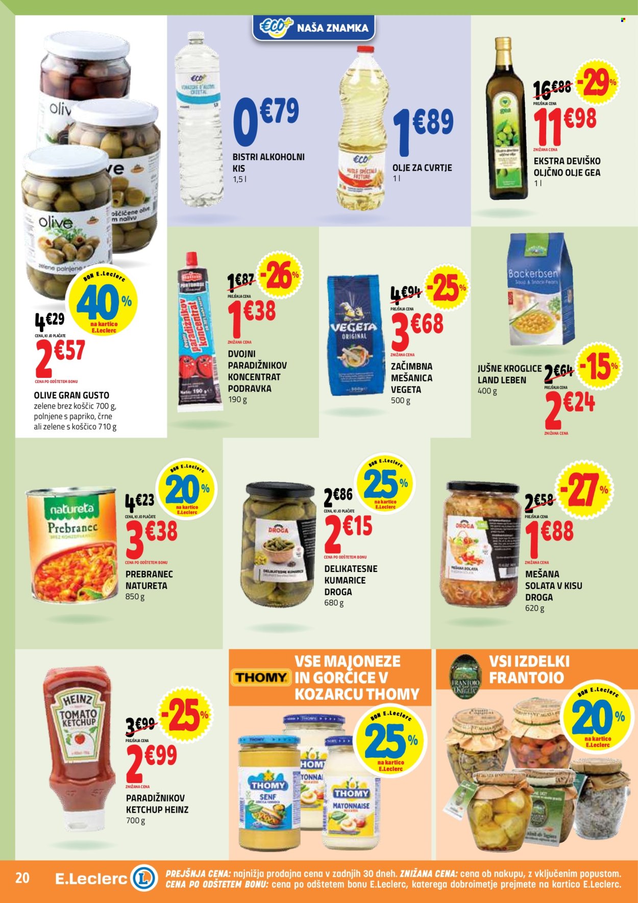 E.Leclerc katalog - 25.3.2026 - 4.4.2026. Stran 20