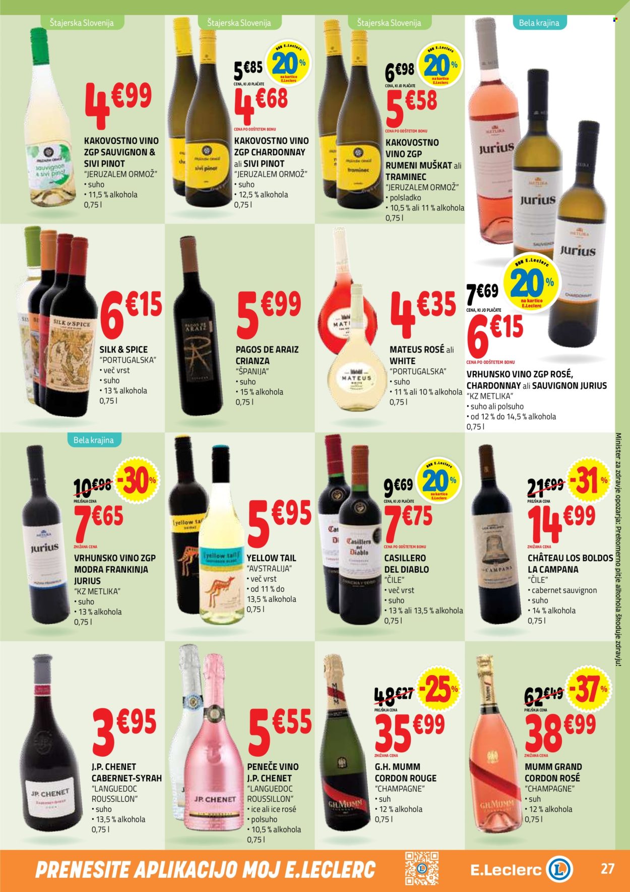 E.Leclerc katalog - 25.3.2026 - 4.4.2026. Stran 27