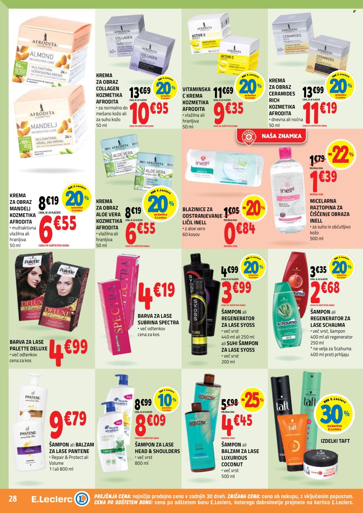 E.Leclerc katalog - 25.3.2026 - 4.4.2026. Stran 28