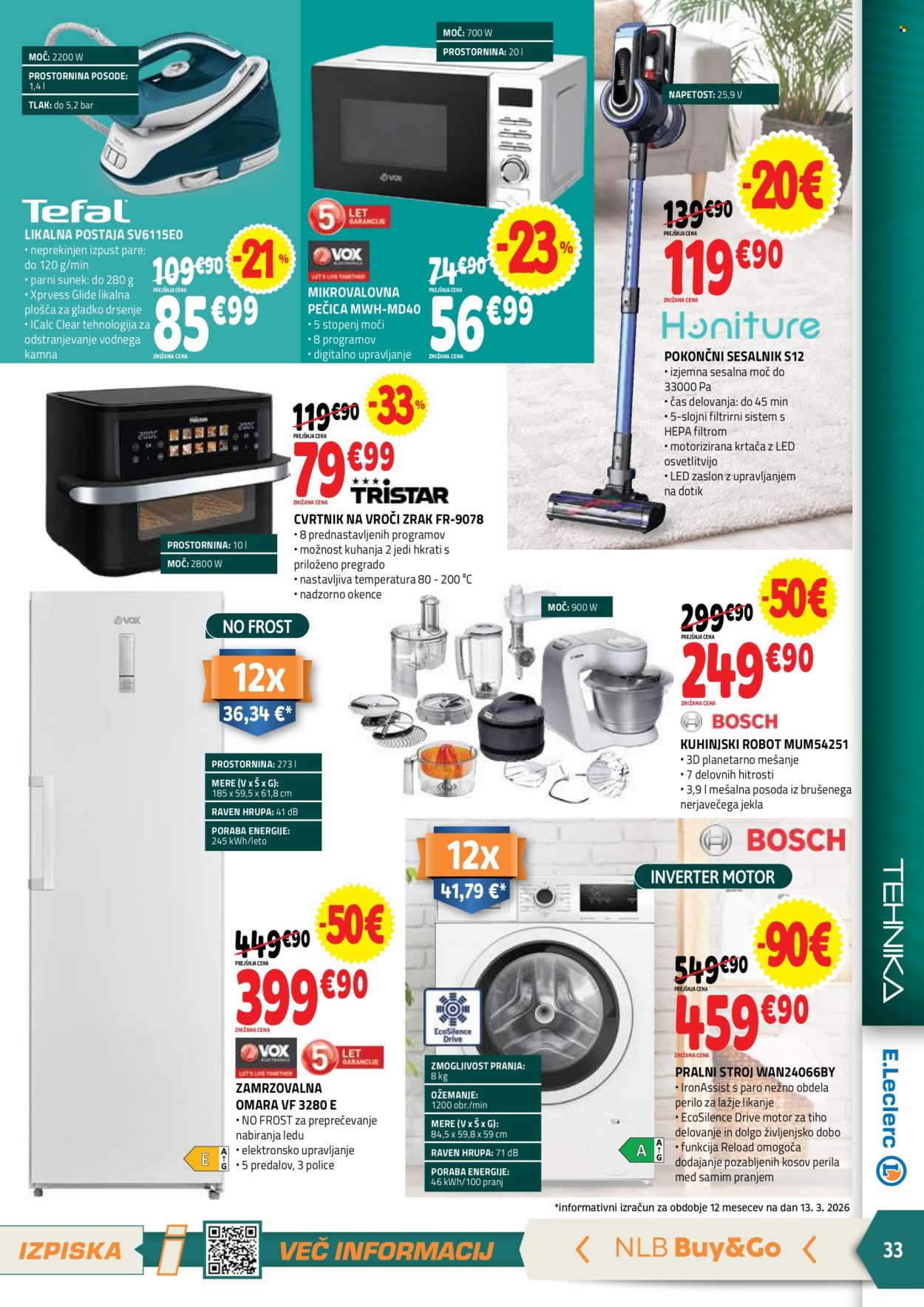 E.Leclerc katalog - 25.3.2026 - 4.4.2026. Stran 33