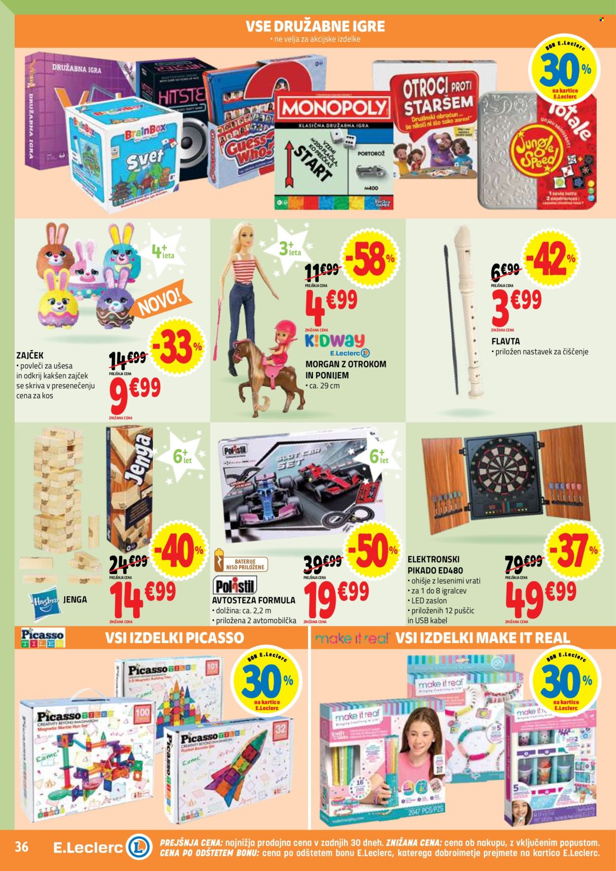 E.Leclerc katalog - 25.3.2026 - 4.4.2026. Stran 36