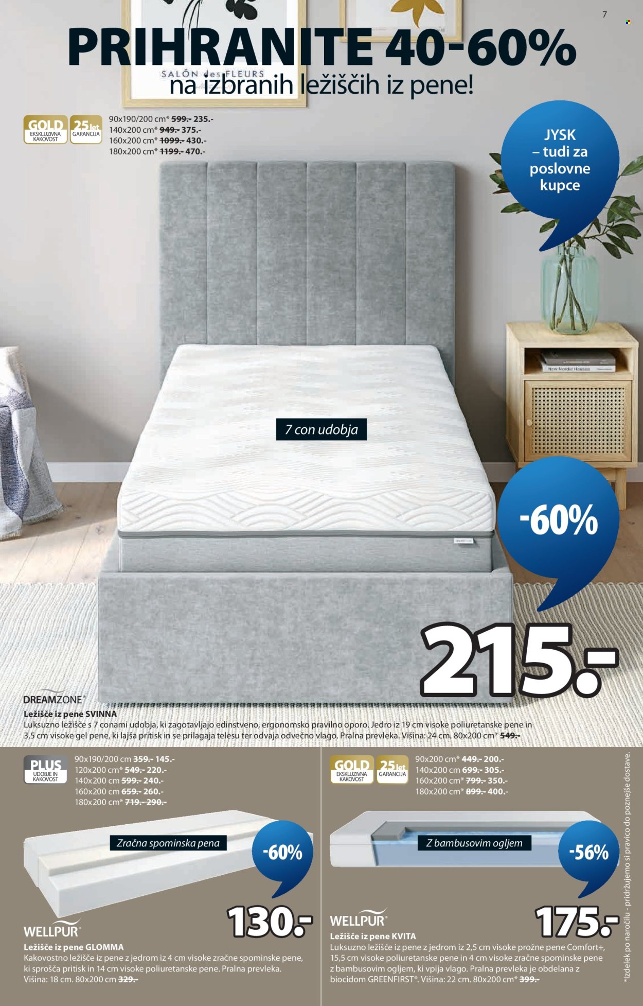 JYSK katalog - 18.3.2026 - 7.4.2026. Stran 7