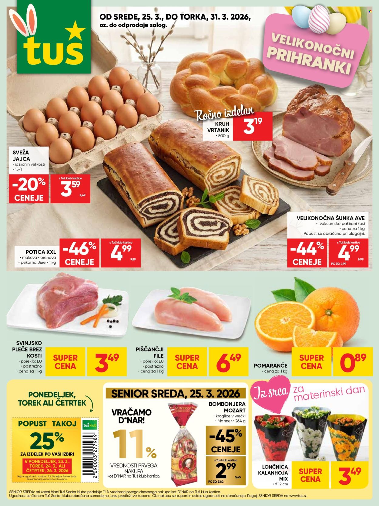 Tuš katalog - 25.3.2026 - 31.3.2026. Stran 1