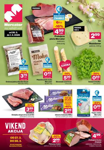 Mercator katalog - 26.3.2026 - 1.4.2026.