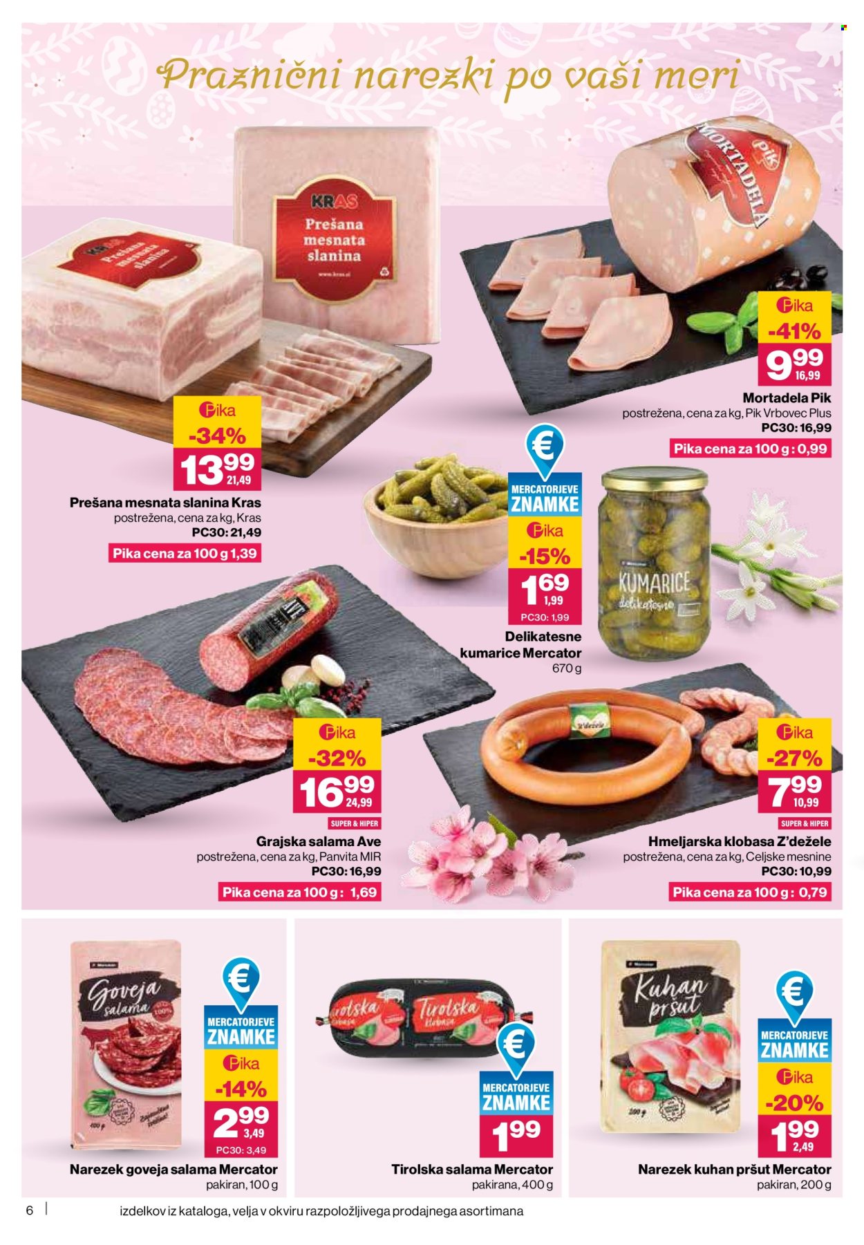 Mercator katalog - 26.3.2026 - 1.4.2026. Stran 6